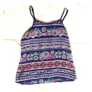 Xhilaration noodle strap shirt